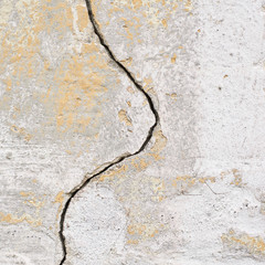 Old grungy concrete wall fragment