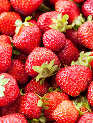 Fresh strawberry background