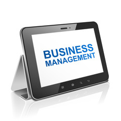 tablet computer with text business management