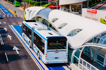 bus rapid transit (BRT) system in Taichung, Taiwan