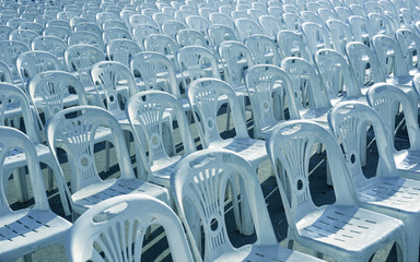 Lot of lonely chairs
