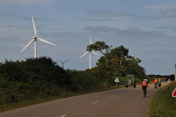 Bretagne à vélo: de Roscoff à la pointe du Raz