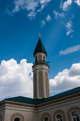 Obraz premium The central cathedral mosque of the city of Orenburg