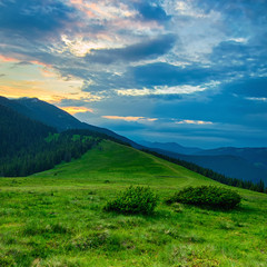 Fototapeta na wymiar Carpathian mountain landscape