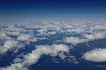 Fototapeta na wymiar Облака сверху