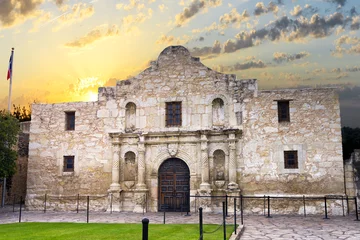 Cercles muraux Travaux détablissement L& 39 Alamo, San Antonio, Texas