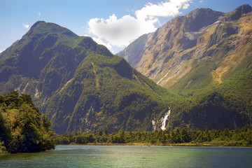 Naklejka na ściany i meble gorgeous scenery of New Zealand