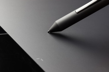 Graphic tablet stylus detail