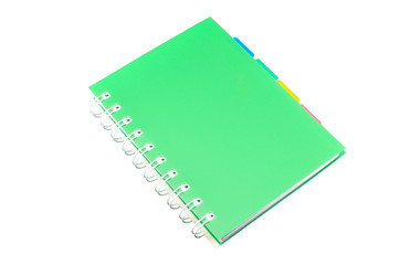Green Ring Binder Notebook