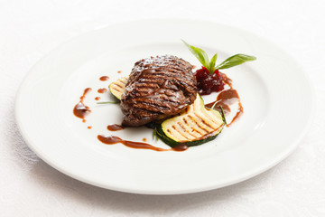 grilled steak