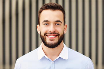 Young successful businessman