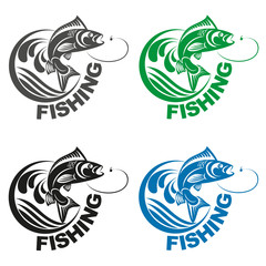 логотип рыбалка