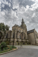 Fototapeta na wymiar Eglise Saint Malo à Dinan en Bretagne