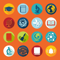Set of education icons