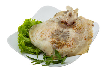 Grilled ray fish © Andrei Starostin