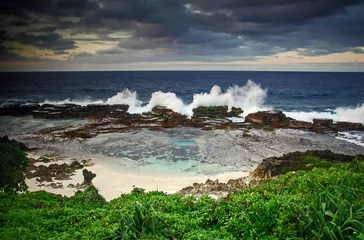 Abwaschbare Fototapete Blowholes Tonga © goflykites6685