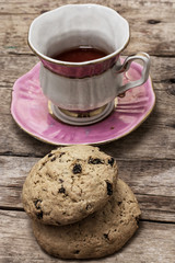 oatmeal cookies with raisins and nuts