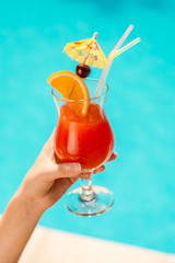 Summer in her hand.