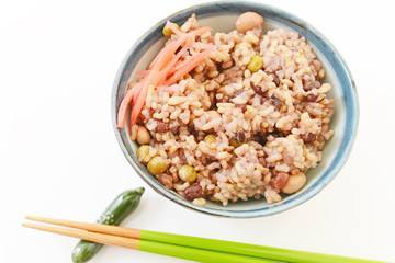 十穀米のご飯