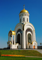 Fototapeta na wymiar Small orthodox church