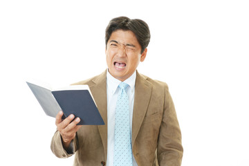 苦悩するビジネスマン