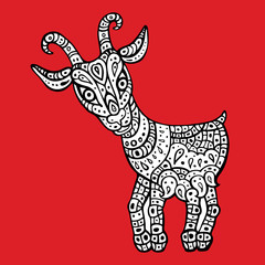 Goat 2015. Symbol of the new year.