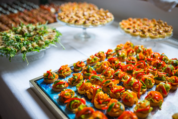 Catering canape tray