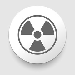 Nuclear Symbol Icon Vector