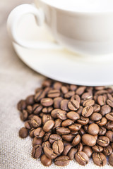 Café en granos .