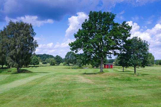 Swedish typical golf course