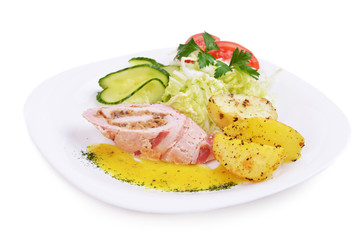 fillet with potato