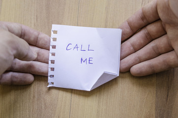 Call Me Note