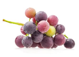 Grapes Isolated on white background