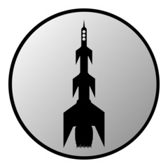 Starting rocket button