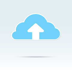 Cloud upload icon