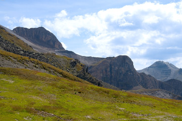 Obraz premium Greitspitze und Palinkopf - Alpen