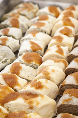 Ajdovi struklji, tasty sweet traditional Slovenian cuisine