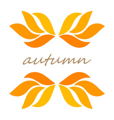 Autumn leaves design