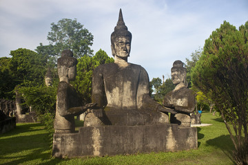 Fototapeta premium Buddha Park, Vientiane, Laos