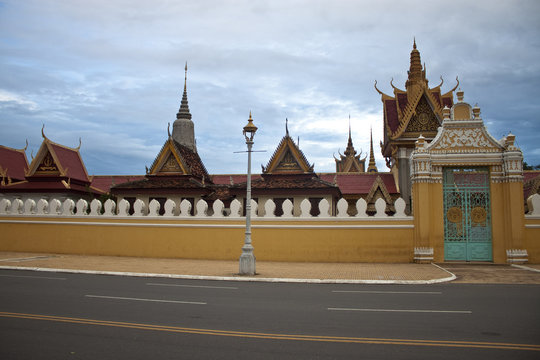 Royal Palace in Pnom Penh, Cambodia