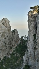 Top of Ai-Petri mountain, Yalta, Crimea