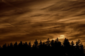 Fototapeta premium SONNENUNTERGANG