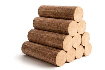 Holzbriketts