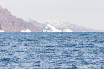 Arctic landscape in Greenland