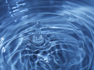 a water drop droplet