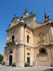 Fototapeta na wymiar St Florian church, Koprzywnica monastery, Poland