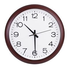 Half past ten on the clock