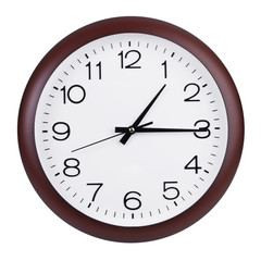 Clocks shows fifteen minutes of the second