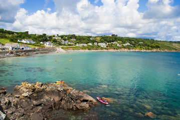 Coverack Harbour, Cornwall.