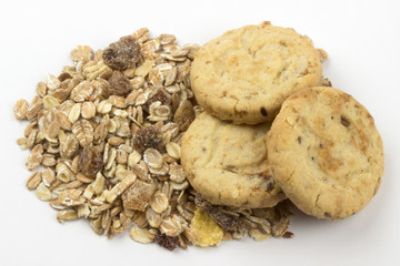 Cookies with oat flakes